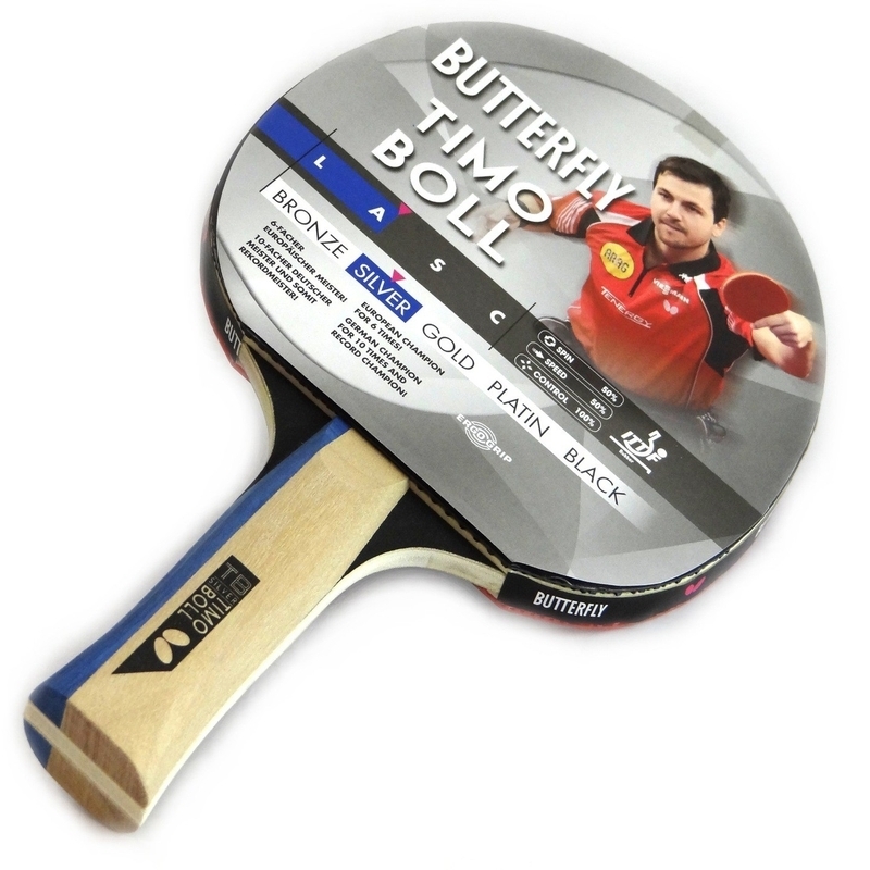 Raketa na stolný tenis Butterfly Timo Boll Silver
