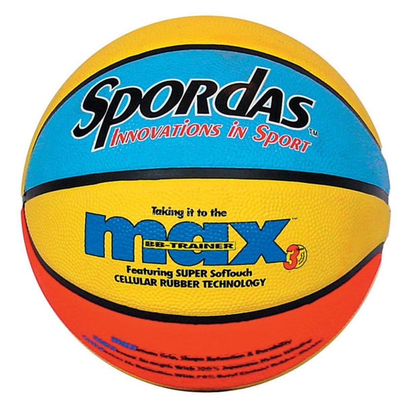 Basketbalová tréningová lopta Spordas Max (veľkosť 5)