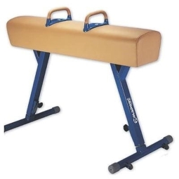 Gymnastický kôň s pádlami, syntetická koža