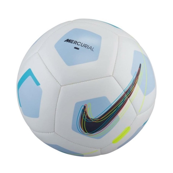 Futbalový lopta Nike Mercurial Fade, veľkosť 5, šedo-modrá farba