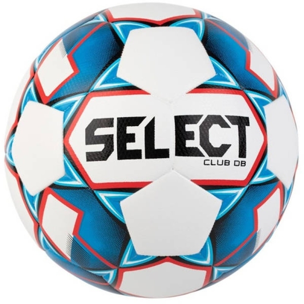 Select Club DB futbalová lopta, veľkosť 4, farba bielo-modro-červená Select Club DB futbalová lopta, veľkosť 4, farba bielo-modro-červená