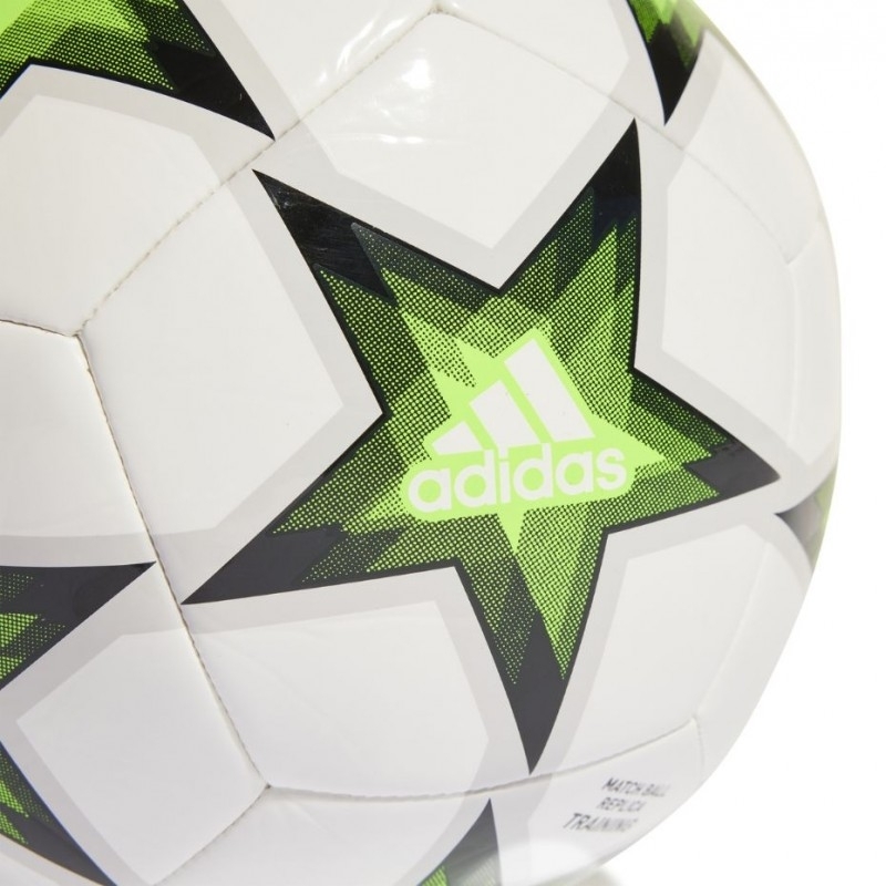 Futbalový lopta Adidas Finale Club, veľkosť 4, farba biela a zelená