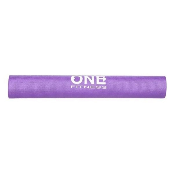 Podložka na jogu ONE FITNESS YM01, farba fialová