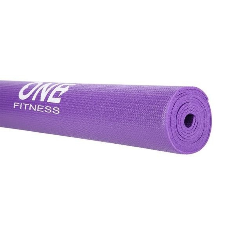 Podložka na jogu ONE FITNESS YM01, farba fialová