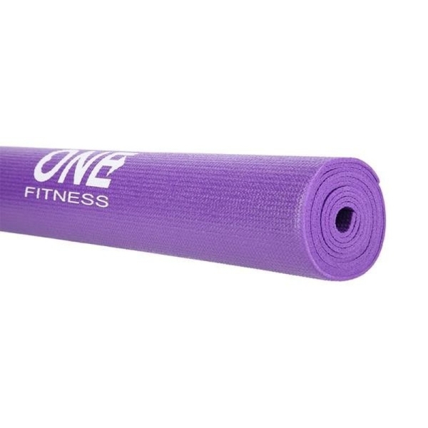 Podložka na jogu ONE FITNESS YM01, farba fialová