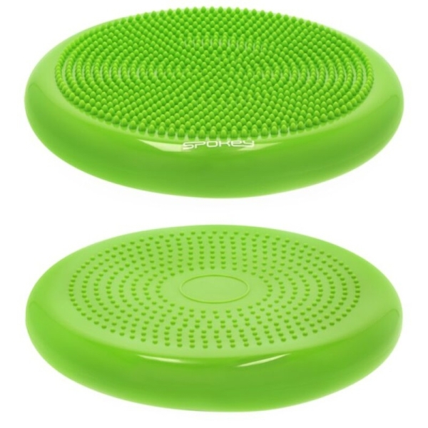 Spokey Fit - masážny vankúš na sedadlo, zelená farba Spokey Fit - masážny vankúš na sedadlo, zelená farba