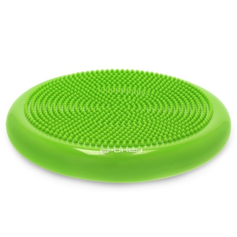 Spokey Fit - masážny vankúš na sedadlo, zelená farba