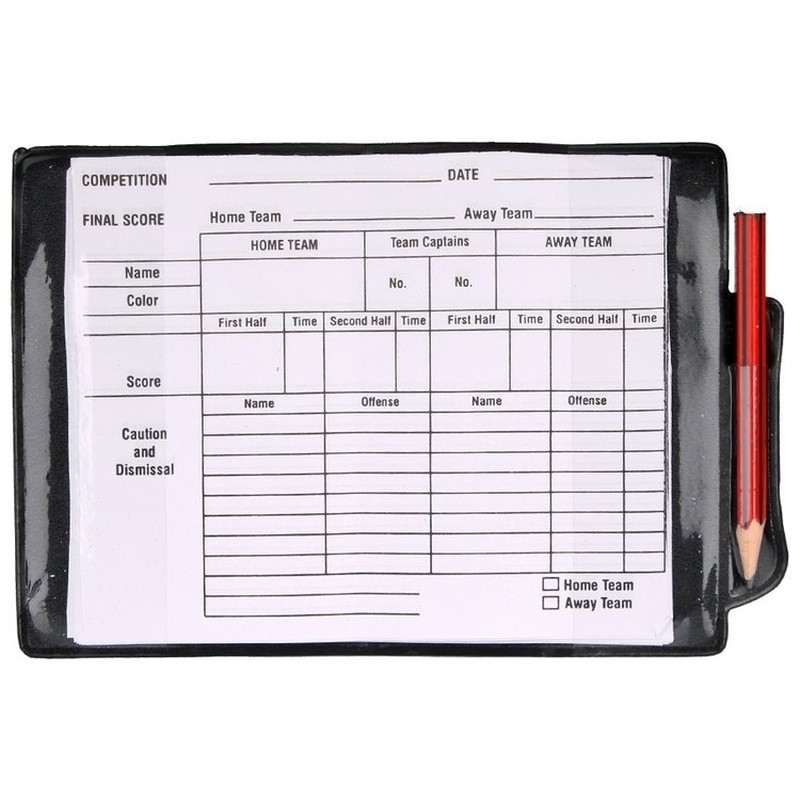 Karty rozhodcu s notebookom VRC-220