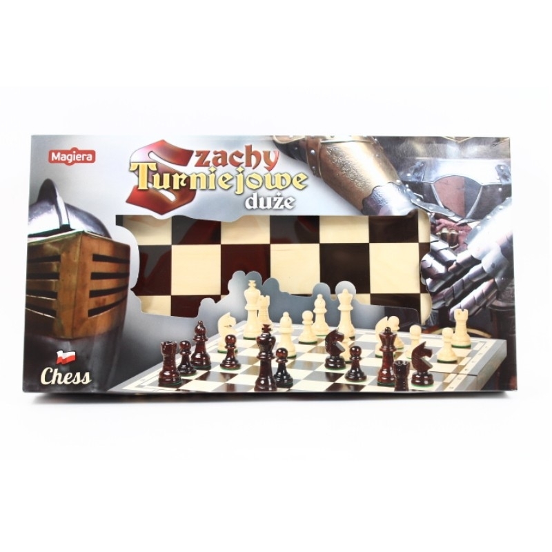 Veľký turnajový šach - Magiera - 44 cm