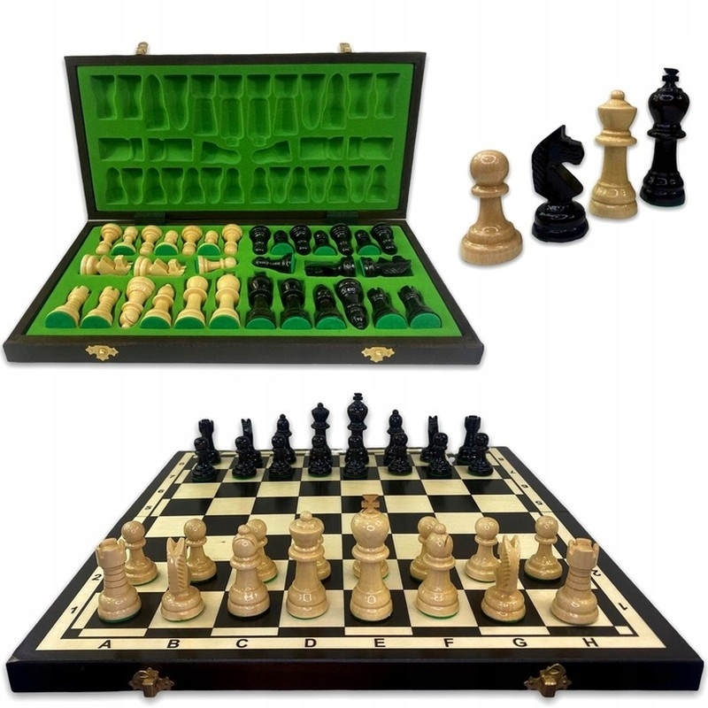 Veľký turnajový šach - Magiera - 44 cm