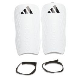 Adidas TIRO SG EU CLUB futbalový chránič, veľkosť L, biely