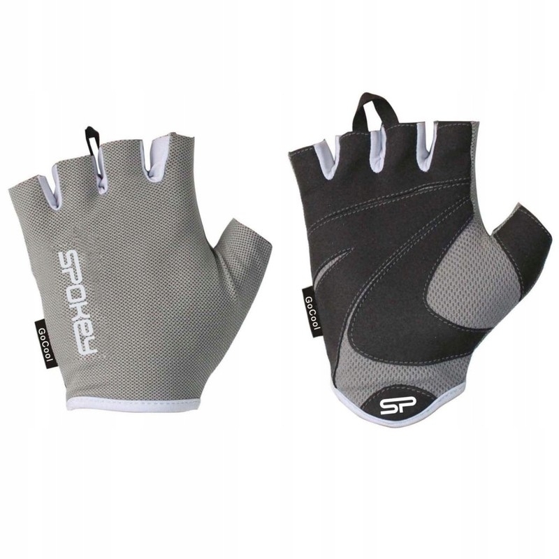 Fitness rukavice Spokey, Lady Fit, 928969, veľkosť L, farba hnedá/čierna