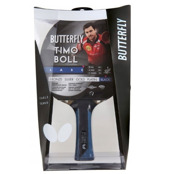 Raketa na stolný tenis Butterfly Timo Boll Black