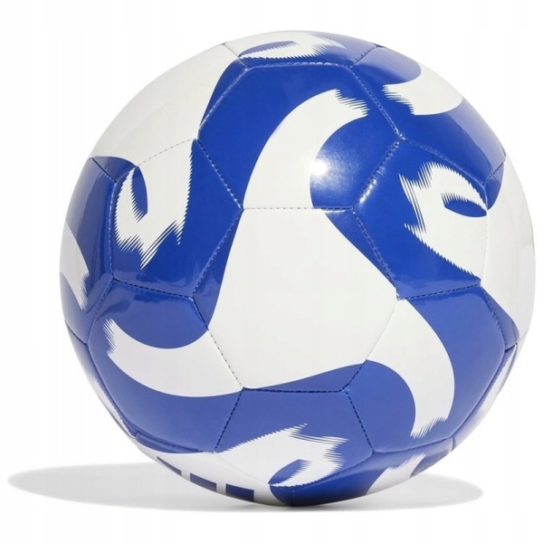 Futbalové lopty Adidas Tiro Club, veľkosť 5, farba biela a modrá Futbalové lopty Adidas Tiro Club, veľkosť 5, farba biela a modrá