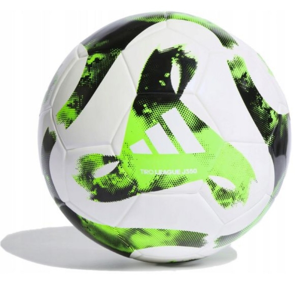 Futbalové lopty Adidas, Tiro League J350, veľkosť 5, farba biela a zelená