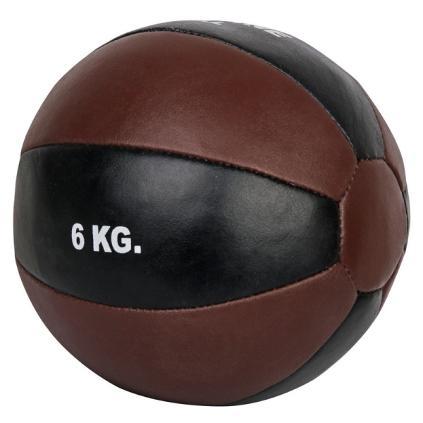 Medicínska lopta 6 kg, syntetická koža