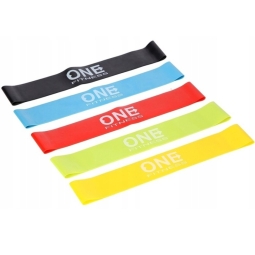 Súprava na cvičenie s gumou One Fitness, PBF SET05