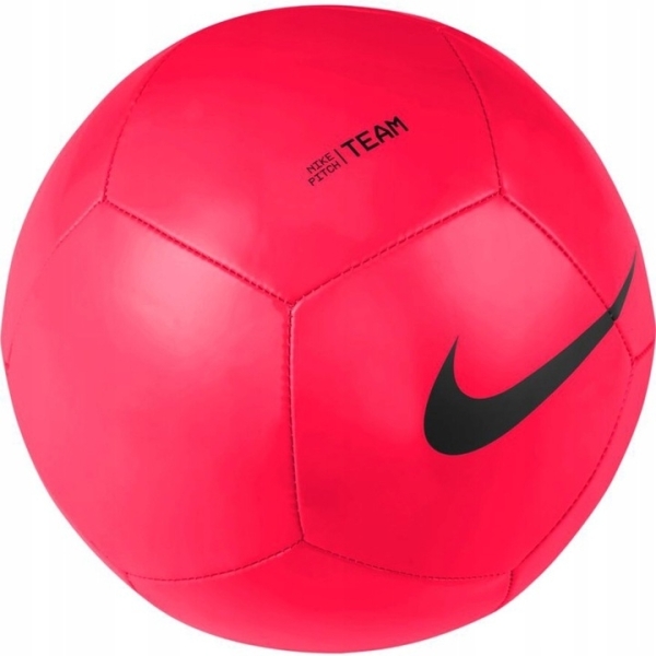 Futbalová lopta Nike Pitch Team, veľkosť 5, červená