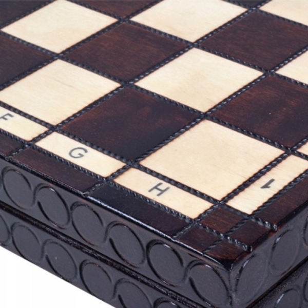 Drevený kráľovský šach, stredný - Sunrise Chess & Games