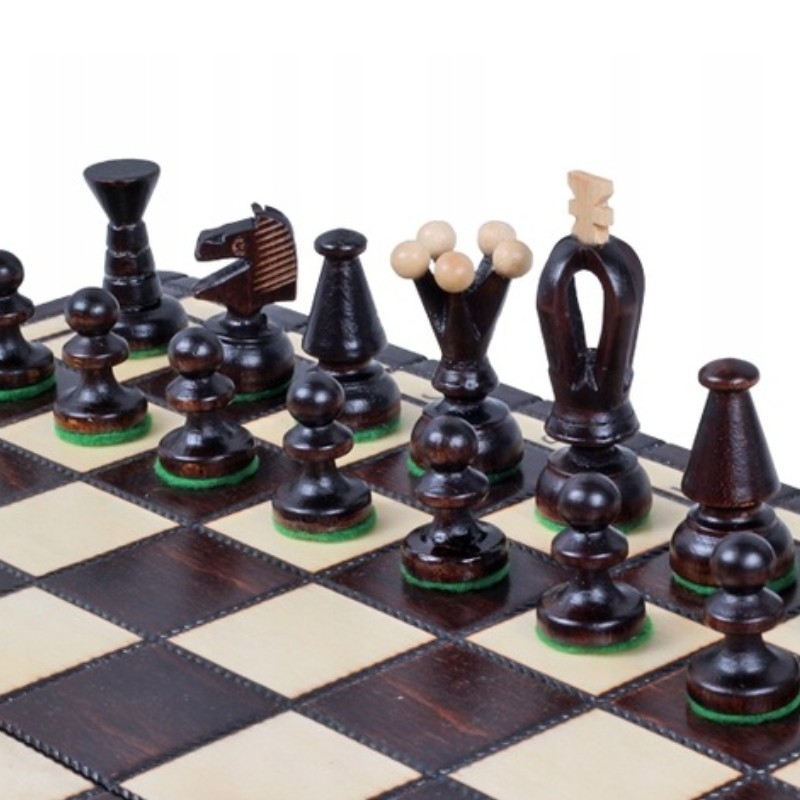 Drevený kráľovský šach, stredný - Sunrise Chess & Games
