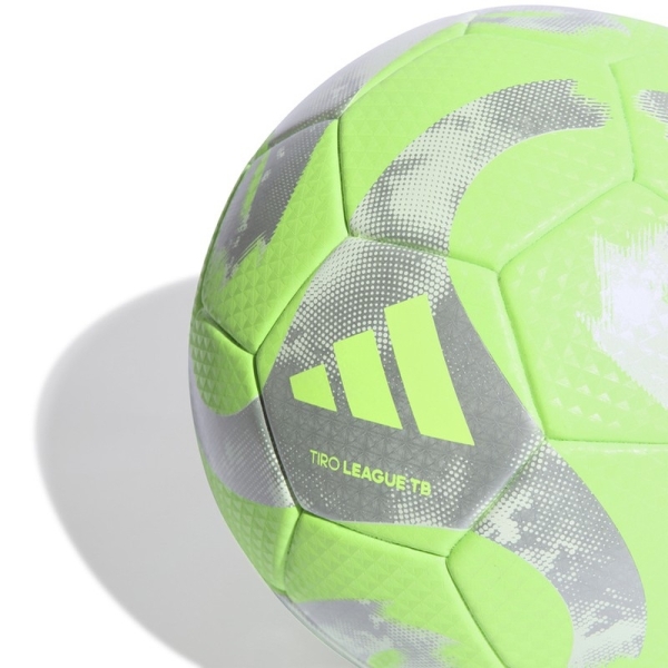 Futbalový lopta Adidas Tiro League TB, veľkosť 5, farba zelená/strieborná