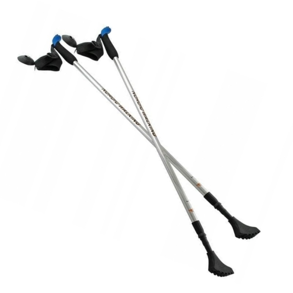 Palice NILS Nordic Walking, NW602, strieborná farba Palice NILS Nordic Walking, NW602, strieborná farba