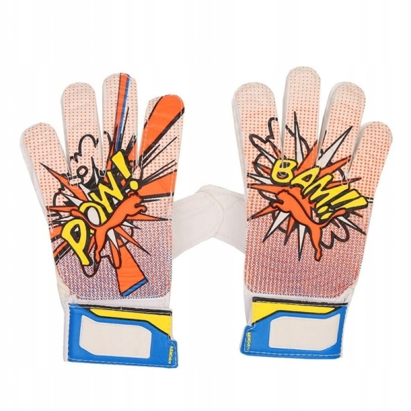 Brankárske rukavice Puma evoPower Grip, veľkosť 2, farba biela a oranžová
