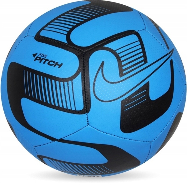 Futbalový lopta Nike Pitch, veľkosť 5, farba modrá