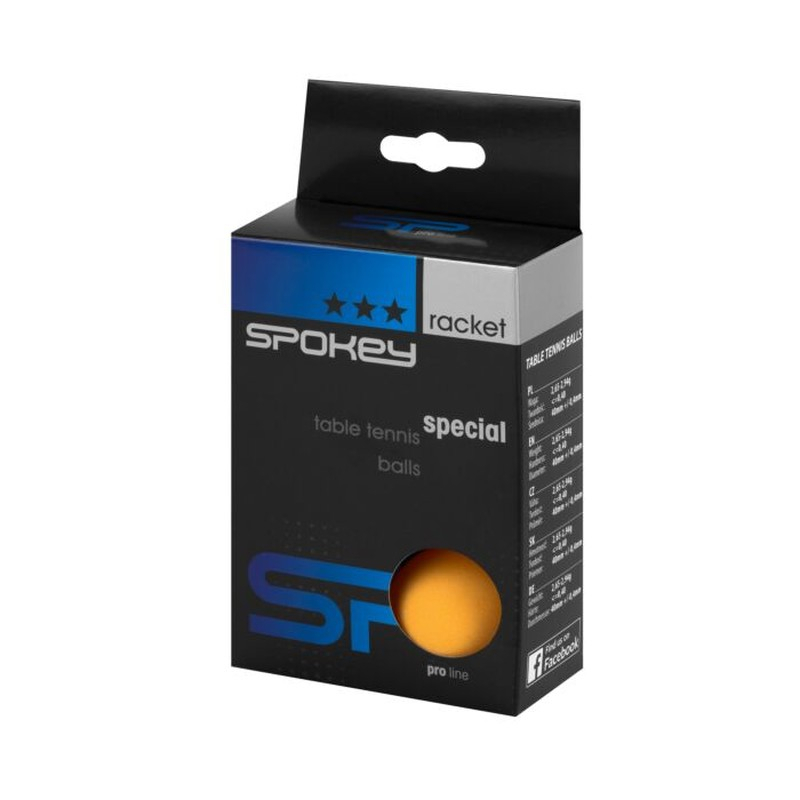 Loptička na stolný tenis Spokey Special, oranžová farba