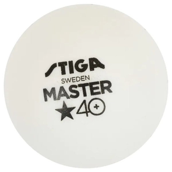 Loptička na stolný tenis Stiga Master biela Loptička na stolný tenis Stiga Master biela