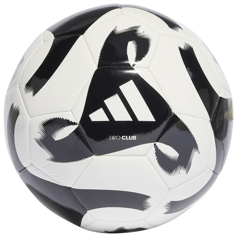 Futbalové lopty Adidas Tiro Club, veľkosť 5, čiernobiele