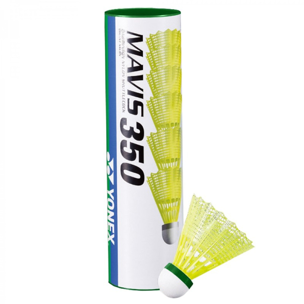 Badmintonová raketka Yonex Mavis 350 voľná, nylon, žltá Badmintonová raketka Yonex Mavis 350 voľná, nylon, žltá