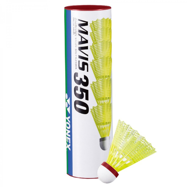 Badmintonová raketka Yonex Mavis 350 voľná, nylon, žltá