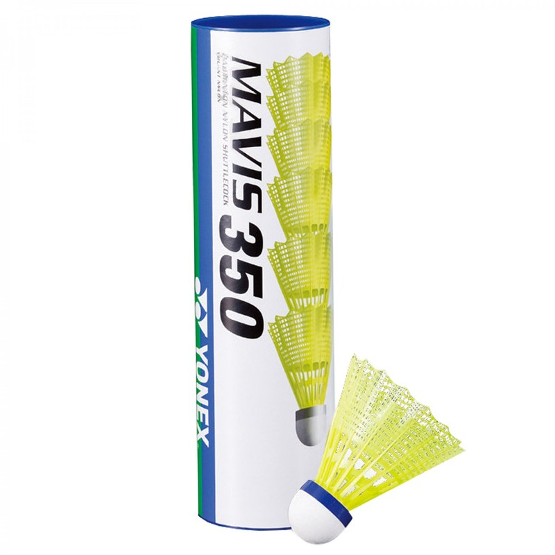 Badmintonová raketka Yonex Mavis 350 voľná, nylon, žltá