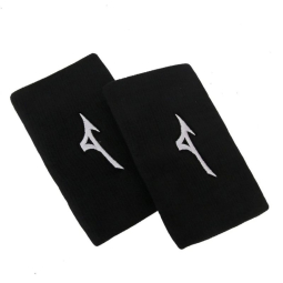 Mizuno náramok, náramky na ruku dlhé, farba čierna