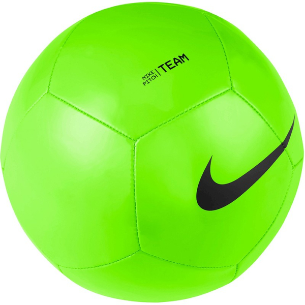 Futbalová lopta Nike Pitch Team, veľkosť 3, zelená farba Futbalová lopta Nike Pitch Team, veľkosť 3, zelená farba