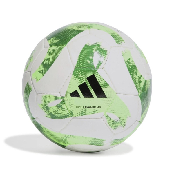 Futbalový lopta Adidas Tiro League HS, veľkosť 5, farba biela a zelená Futbalový lopta Adidas Tiro League HS, veľkosť 5, farba biela a zelená