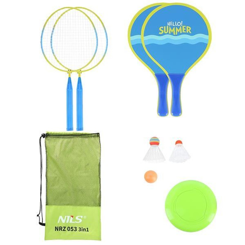 Badmintonová súprava NILS, NRZ053 3v1