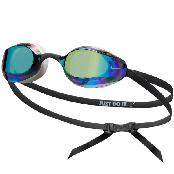 Plavecké okuliare Nike Vapor Mirrored Goggle, bielo-žlto-fialová farba Plavecké okuliare Nike Vapor Mirrored Goggle, bielo-žlto-fialová farba