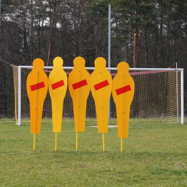 Pevná tréningová stena na futbal (5 figúr), Pro-soft - mäkká
