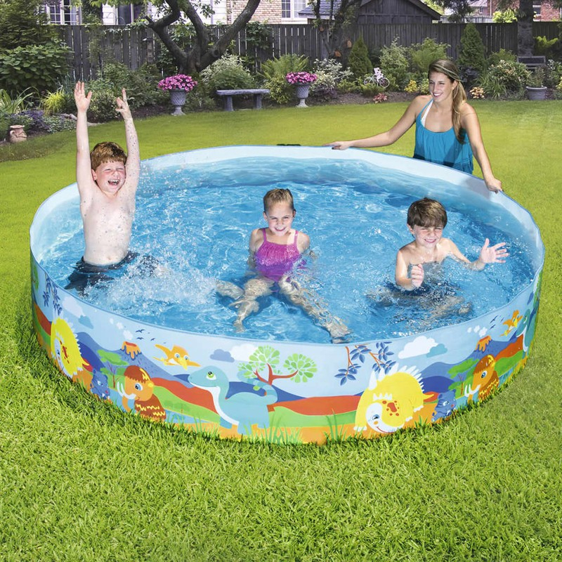 Bazén 244 x 46 cm, Bestway Pool Dinosaur Fill'N Fun, 55001