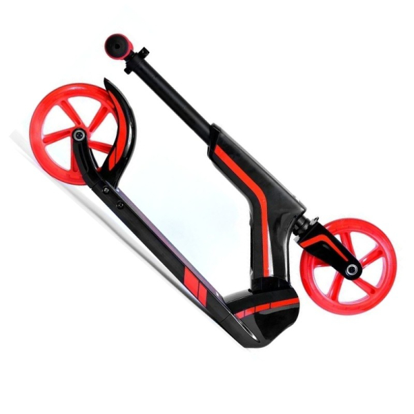Červený skúter SMJ MS185-PRO, červeno-čierna farba