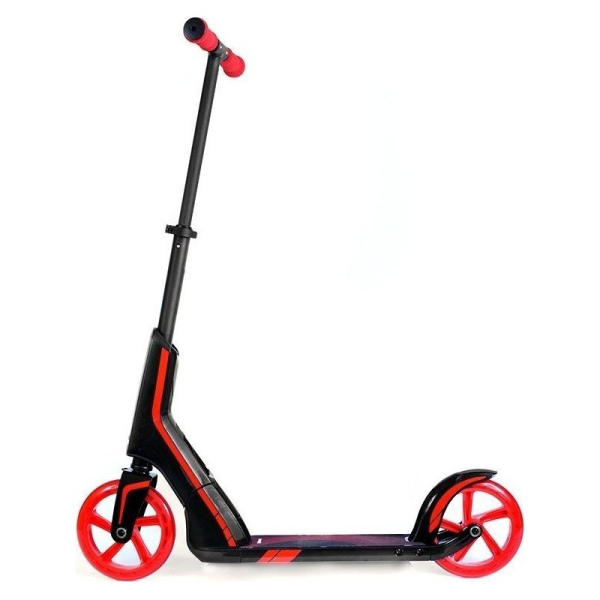 Červený skúter SMJ MS185-PRO, červeno-čierna farba