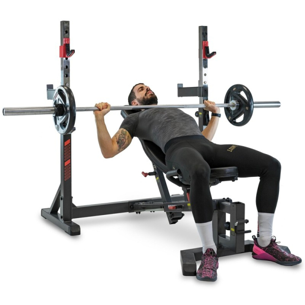 Olympijská lavička so stojanom Olympic Rack G510