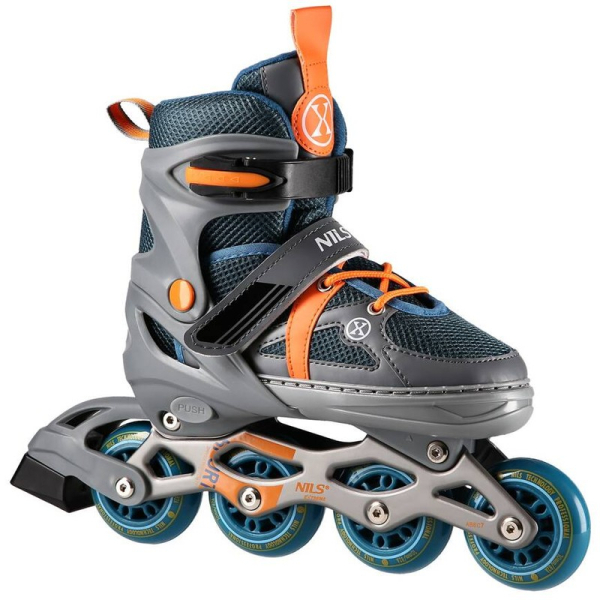 Inline korčule Nils Extreme, NJ1828A, sivo-oranžová farba Inline korčule Nils Extreme, NJ1828A, sivo-oranžová farba
