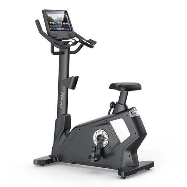 Elektromagnetický vertikálny cvičebný bicykel B11 V4 15.6" TFT Gymost