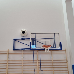 Sklápacia konštrukcia, skladacia do strany na stenu, pre tabule 180x105 cm