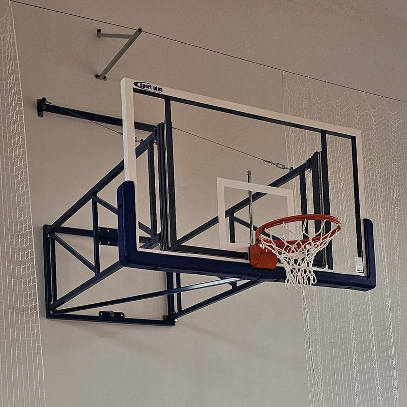 Výklopná konštrukcia s úchytmi, pre tabule 180x105 cm, sklopná na jednu stranu