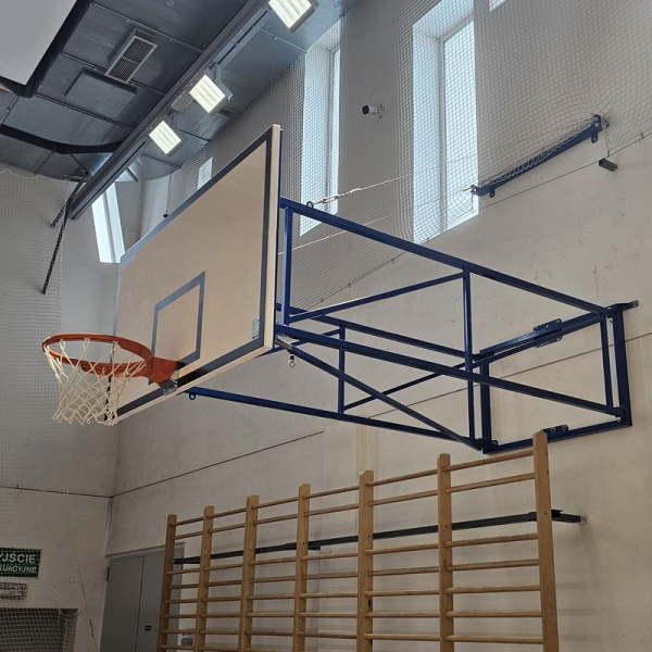 Výklopná konštrukcia s úchytmi, pre tabule 180x105 cm, sklopná na jednu stranu
