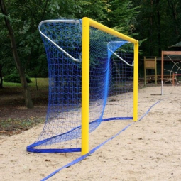 Sieť na plážový futbal 5,50 x 2,20 m, PP 3 mm, hĺbka 80/80 cm s nosnosťou 400 g